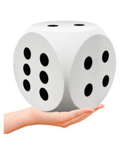 Dados de Espuma Grandes Xiimshem 15.24 cm para Juegos y Aprendizaje