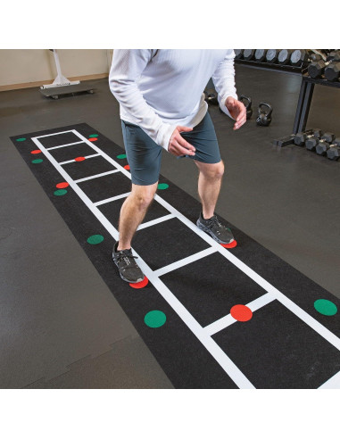 Mat de Ejercicio Autoadhesivo New Pig 0.91x4.57m Negro