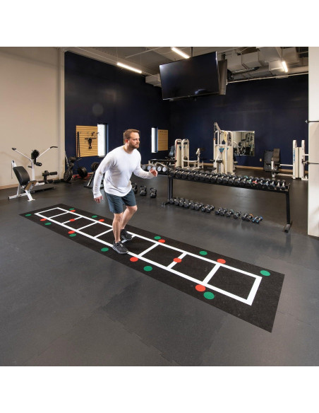 Mat de Ejercicio Autoadhesivo New Pig 0.91x4.57m Negro