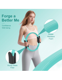 Kit de Pilates en Casa VIJLXI P3 - Anillo, Pelota y Bandas 2