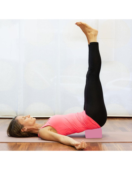 Bloques de Yoga EVA Premium RIPTEADRY 23x15x7.5cm Antideslizantes