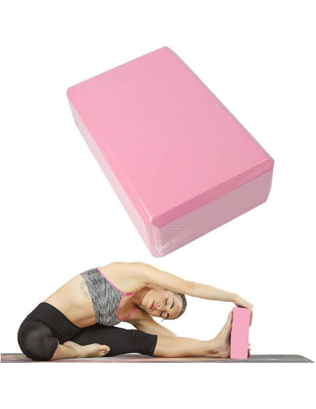Bloques de Yoga EVA Premium RIPTEADRY 23x15x7.5cm Antideslizantes