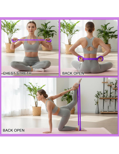 Kit de Pilates Silipull para Mujeres - Anillo y Pelota 35.56cm