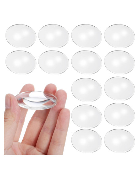 Lente de Aumento Biconvexa Hemobllo 42mm 4.7x 20 Pcs