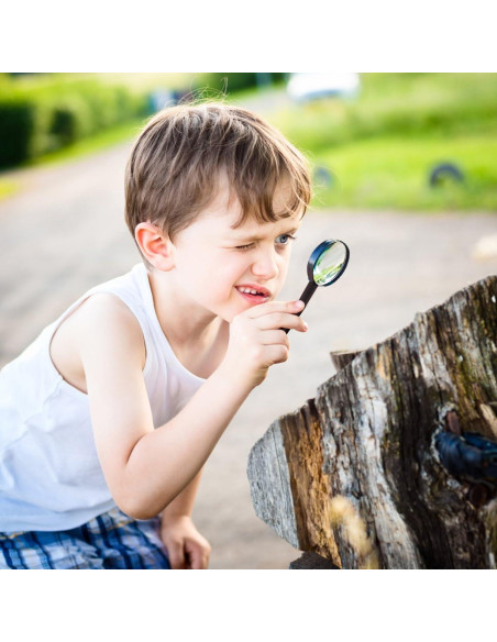 Lente de Aumento Biconvexa Hemobllo 42mm 4.7x 20 Pcs