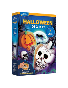 Kit de Excavación Halloween Blue Marble - 2 Ladrillos y Figuras