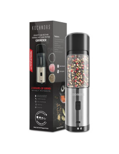 Molino de Pimienta Eléctrico Kochnors con 6 Niveles Ajustables