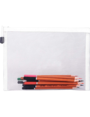 20 Bolsas de Malla con Cremallera Puchifoda 24x18 cm Blancas