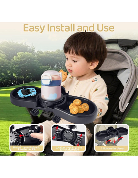 Bandeja para Snacks Universal YMGN para Cochecito 4 en 1