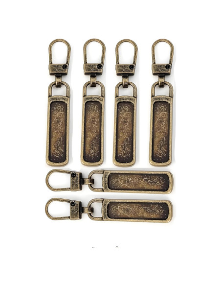 Kit de Reparación de Tiradores de Cremallera Veloshine 6 Piezas