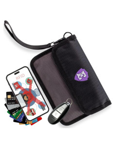 Bolsas Faraday Electrashields para Llaves y Teléfonos RFID