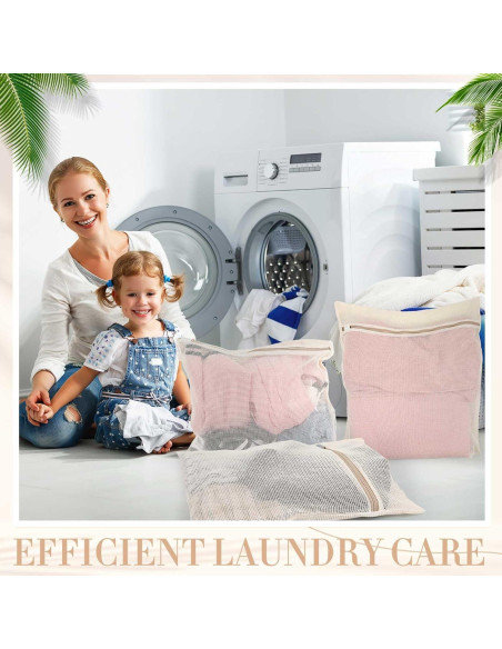 12 Bolsas de Lavandería de Algodón Orgánico Reallnaive 50x60cm