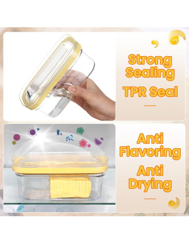 Set Cortador de Mantequilla con Contenedor y Pinzas Teenyyou