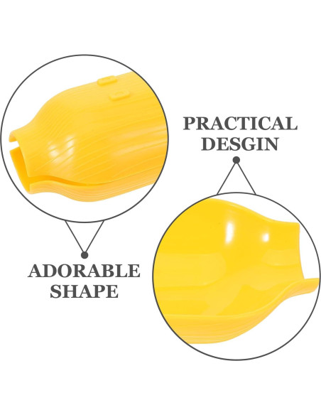 Juego de 8 Bandejas de Plástico para Mazorcas de Maíz ABOOFAN