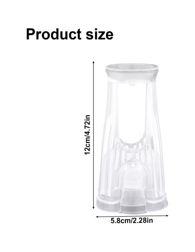 Soporte de Filtro para Cafetera Keurig 2.0 - Plástico Premium 12x5.8cm