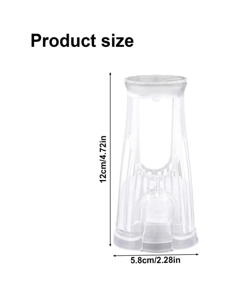 Soporte de Filtro para Cafetera Keurig 2.0 - Plástico Premium 12x5.8cm