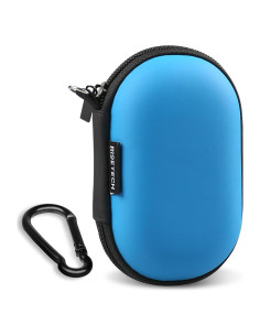 Estuche para Auriculares RISETECH EC06 Azul - EVA Duro, Compacto