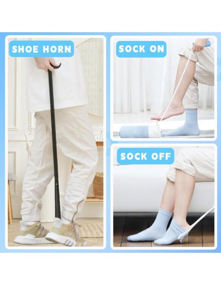 Kit de Ayuda para Vestirse Yitobecka 3 en 1 - Calcetines y Zapatos