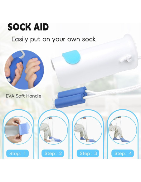 Kit de Ayuda para Vestirse Yitobecka 3 en 1 - Calcetines y Zapatos