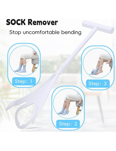 Kit de Ayuda para Vestirse Yitobecka 3 en 1 - Calcetines y Zapatos