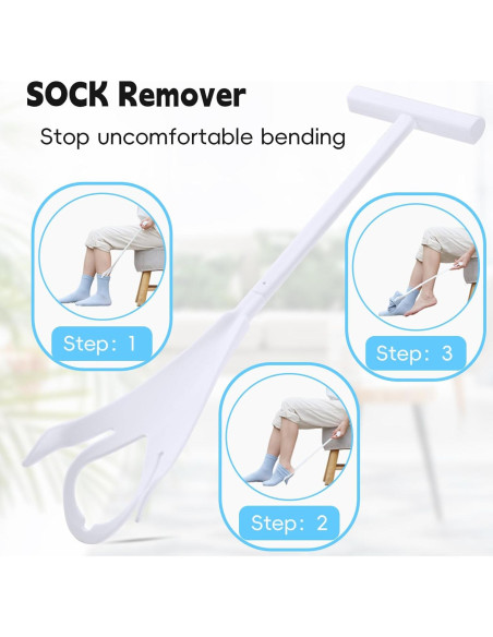 Kit de Ayuda para Vestirse Yitobecka 3 en 1 - Calcetines y Zapatos