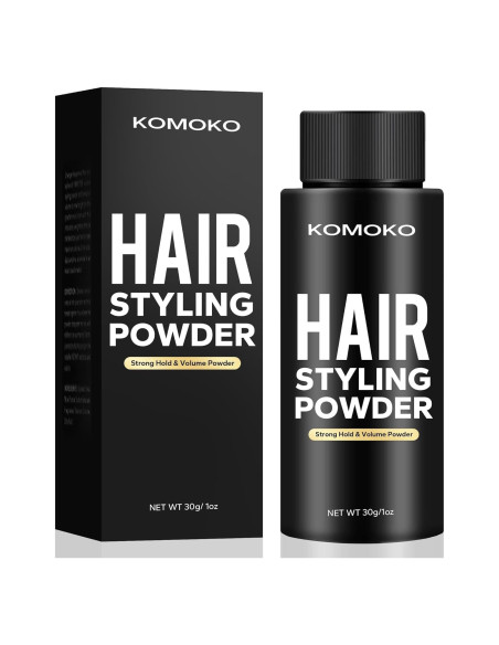 Polvo Estilizador para Cabello Komoko 19.84 g - Volumen y Textura Mate