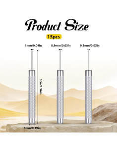 15 Piezas Herramientas de Extracción de Tarjeta SIM Vin Beauty 2