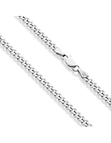 Tobillera de Plata Esterlina 925 Miabella 3.5mm Hecha en Italia