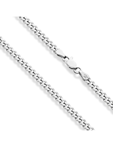 Tobillera de Plata Esterlina 925 Miabella 3.5mm Hecha en Italia