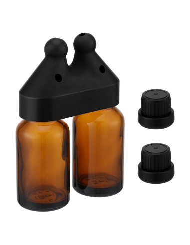 Inhalador de Aceite Esencial Chunful Doble 6x9cm a Prueba de Fugas