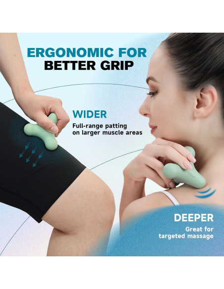 Bola de Masaje Kearning 4 Patas para Alivio Muscular Verde