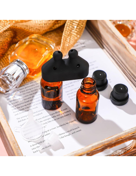 Inhalador de Aceite Esencial Chunful Doble 6x9cm a Prueba de Fugas