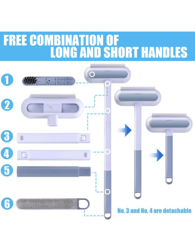 Kit de limpieza de pantallas de ventanas TOAINRSI - 7 piezas