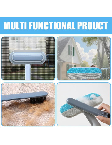 Kit de limpieza de pantallas de ventanas TOAINRSI - 7 piezas