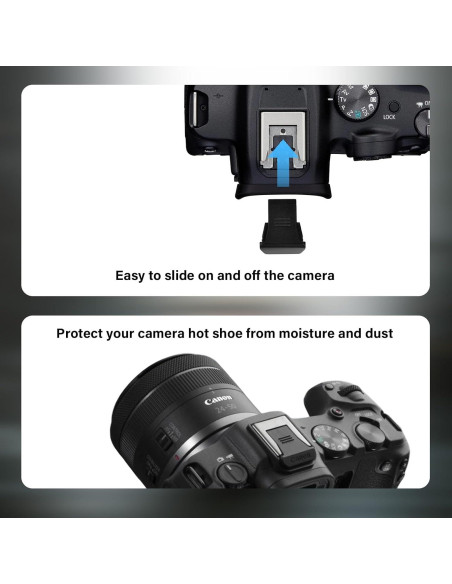 Funda de silicona VOVMOEYA para cámara Sony ZV-E10II + 2 protectores