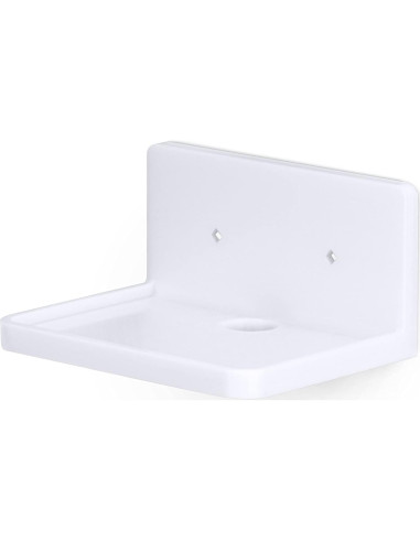 Estante Flotante BRAINWAVZ 12.7 cm Blanco para Pared