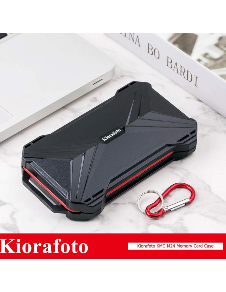 Estuche Protector Kiorafoto para 12 SD y 12 CFexpress Tipo A