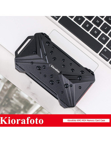 Estuche Protector Kiorafoto para 12 SD y 12 CFexpress Tipo A