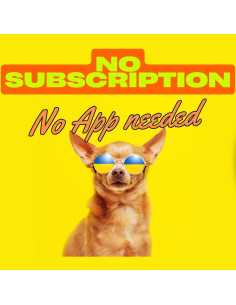 Paquete de 2 llaveros NFC personalizados 3.05 cm - Aluminio 2