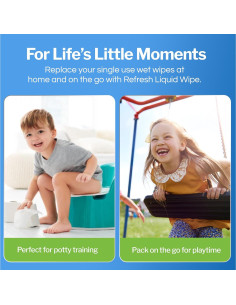 Toallita Líquida Refresh 50ml - Espuma para Papel Higiénico 2