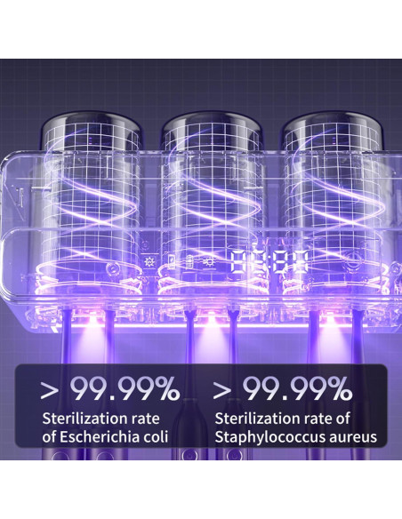 Soporte Eléctrico para Cepillos de Dientes Wekity Blanco