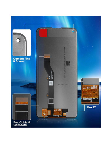 Pantalla LCD Reemplazo Motorola Moto G Stylus 2021 6.8"
