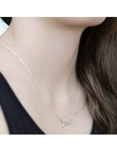 Collar Personalizado de Nombre Hidepoo - Acero Inoxidable 45.72 cm 2