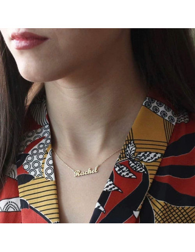 Collar Personalizado de Nombre Hidepoo - Acero Inoxidable 45.72 cm