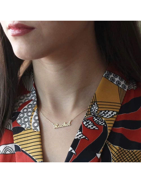 Collar Personalizado de Nombre Hidepoo - Acero Inoxidable 45.72 cm