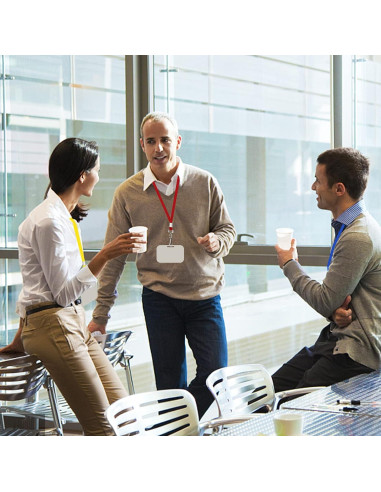 Cintas Negras de Nylon Korty 50 Paquetes con Clip Giratorio