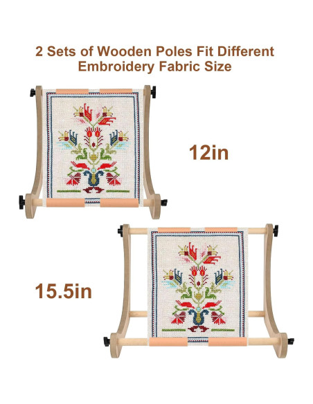 Soporte de Mesa para Bordado Embhand LEHS Ajustable 31.75-40.89 cm