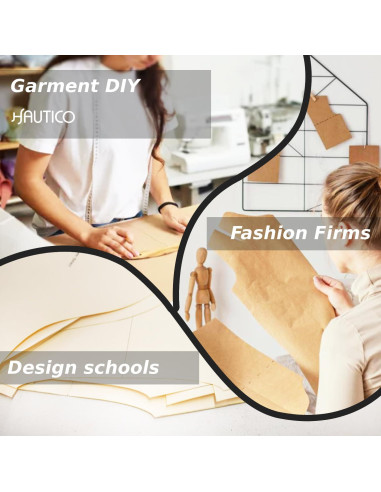 Papel de Patronaje Hautico 300g Blanco Roto 9.1 Yardas