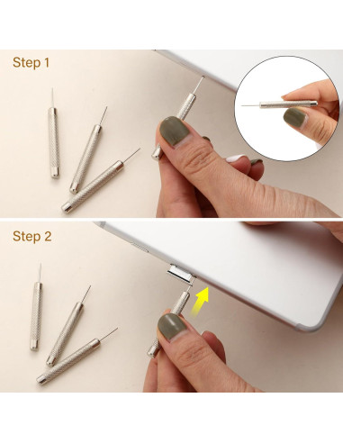 Outus 8 Herramientas Extracción Tarjeta SIM + 4 Paños Limpieza