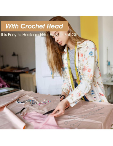 10 Piezas Herramienta de Costura Gsbnjuy Acero Inoxidable